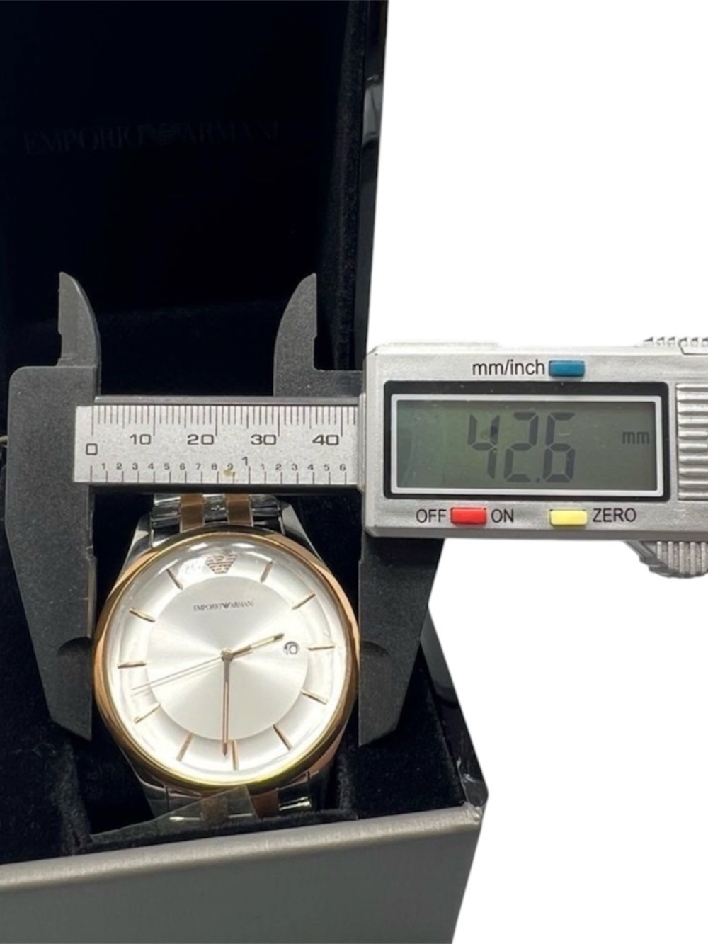 Mens Emporio Armani Two Tone Watch AR11044 - Picture 6 of 7